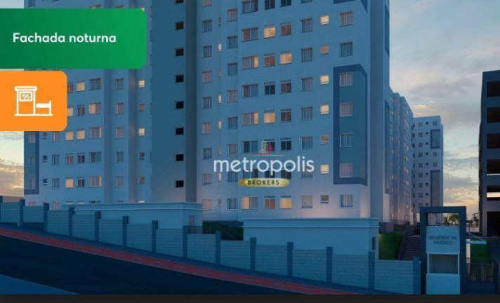 Apartamento com 2 Quartos à Venda, 41 m² em Jardim Arpoador - São Paulo