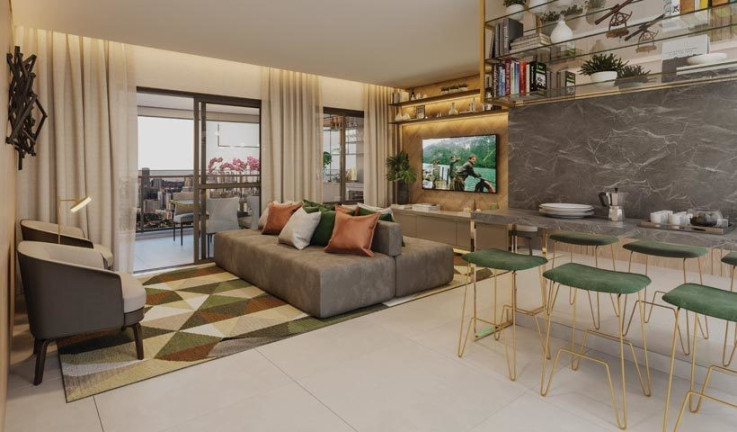 Imagem Imóvel com 1 Quarto à Venda, 32 m² em Brooklin - São Paulo