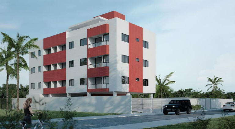 Apartamento com 2 Quartos à Venda, 54 m² em Miramar - João Pessoa