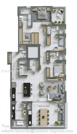 Imagem Apartamento com 3 Quartos à Venda, 188 m² em Jardim Ilhas Do Sul - Ribeirão Preto Imagem Apartamento com 3 Quartos à Venda, 188 m² em Jardim Ilhas Do Sul - Ribeirão Preto