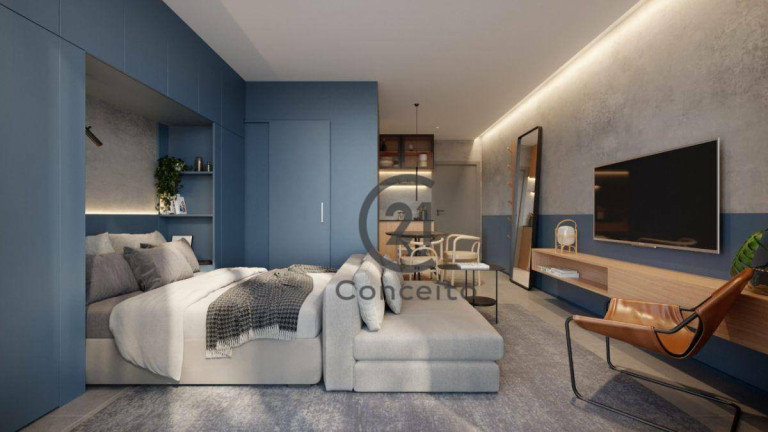 Imagem Studio com 1 Quarto à Venda, 23 m² em Centro - Florianópolis