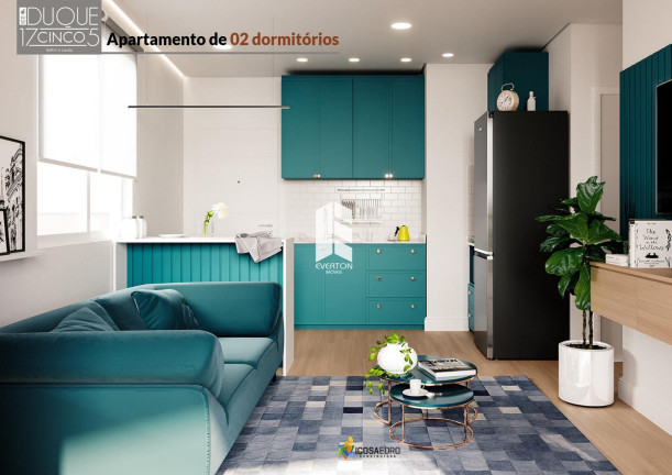 Imagem Apartamento com 1 Quarto à Venda, 26 m² em Centro - Santa Maria
