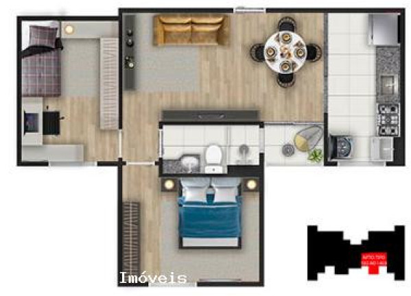 Imagem Apartamento com 2 Quartos à Venda, 51 m² em Teixeira Dias (barreiro) - Belo Horizonte Imagem Apartamento com 2 Quartos à Venda, 51 m² em Teixeira Dias (barreiro) - Belo Horizonte