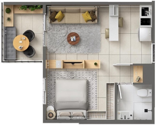 Imagem Imóvel com 2 Quartos à Venda, 53 m² em Ipiranga - São Paulo Imagem Imóvel com 2 Quartos à Venda, 53 m² em Ipiranga - São Paulo