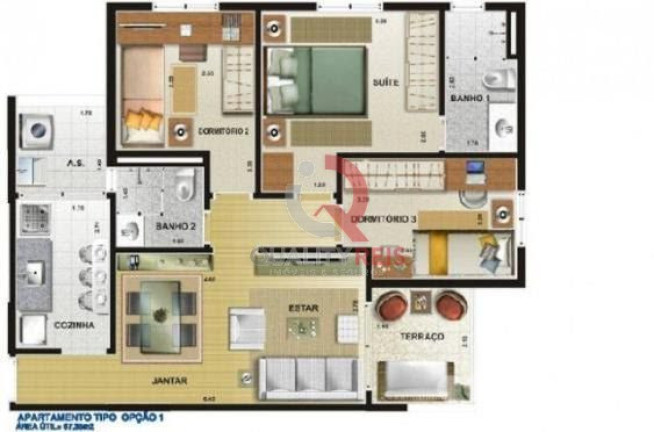 Imagem Apartamento com 3 Quartos à Venda, 67 m² em Vila Maria Alta - São Paulo Imagem Apartamento com 3 Quartos à Venda, 67 m² em Vila Maria Alta - São Paulo