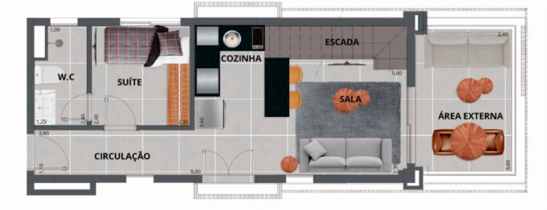 Imagem Imóvel com 1 Quarto à Venda, 93 m² em Itaim Bibi - São Paulo Imagem Imóvel com 1 Quarto à Venda, 93 m² em Itaim Bibi - São Paulo