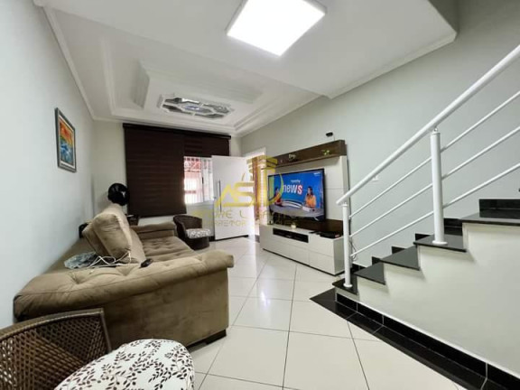 Imagem Sobrado com 3 Quartos à Venda, 161 m² em Aviação - Praia Grande