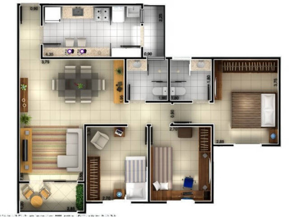 Imagem Apartamento à Venda, 88 m² em Jardim Guadalajara - Sorocaba Imagem Apartamento à Venda, 88 m² em Jardim Guadalajara - Sorocaba