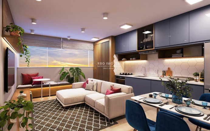 Imagem Apartamento com 2 Quartos à Venda, 52 m² em Votupoca - Barueri