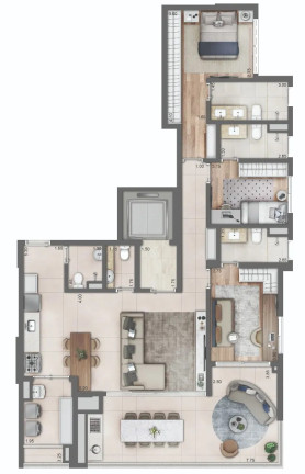 Imagem Apartamento com 4 Quartos à Venda, 209 m² em Perdizes - São Paulo