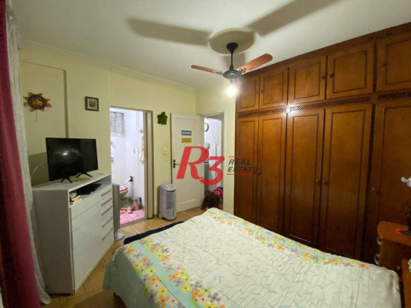 Imagem Apartamento com 1 Quarto à Venda, 53 m² em José Menino - Santos