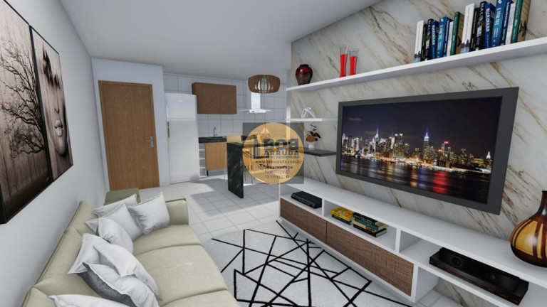 Imagem Apartamento com 1 Quarto à Venda, 36 m² em Candeias - Jaboatão Dos Guararapes