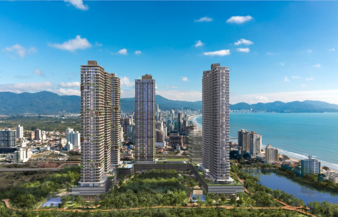 Imagem Apartamento com 2 Quartos à Venda, 75 m² em Perequê - Porto Belo