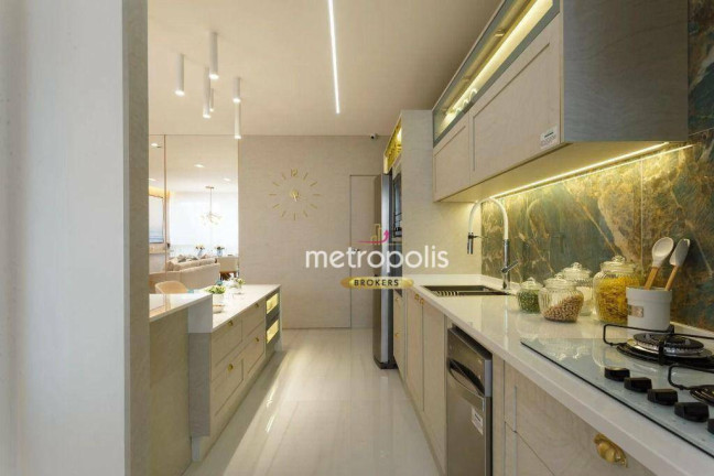 Imagem Apartamento com 2 Quartos à Venda, 117 m² em Vila Assunção - Santo André