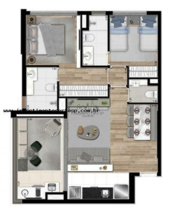 Imagem Apartamento com 2 Quartos à Venda, 72 m² em Vila Clementino - São Paulo Imagem Apartamento com 2 Quartos à Venda, 72 m² em Vila Clementino - São Paulo