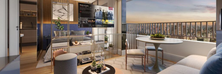 Imagem Apartamento com 1 Quarto à Venda, 33 m² em Moema - São Paulo