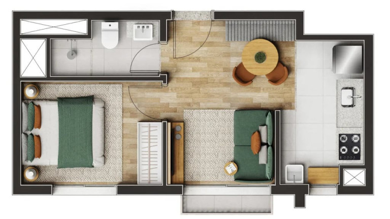 Imagem Apartamento com 2 Quartos à Venda, 46 m² em Vila Romana - São Paulo Imagem Apartamento com 2 Quartos à Venda, 46 m² em Vila Romana - São Paulo