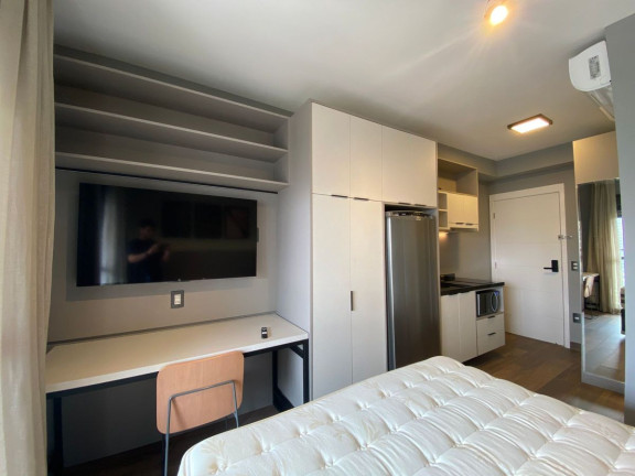 Imagem Apartamento com 1 Quarto para Alugar, 25 m² em Brooklin - São Paulo Imagem Apartamento com 1 Quarto para Alugar, 25 m² em Brooklin - São Paulo