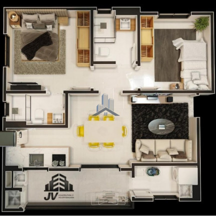 Imagem Apartamento com 2 Quartos à Venda, 64 m² em Costa E Silva - Joinville Imagem Apartamento com 2 Quartos à Venda, 64 m² em Costa E Silva - Joinville