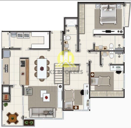 Imagem Cobertura com 4 Quartos à Venda, 244 m² em Alto Da Glória - Curitiba