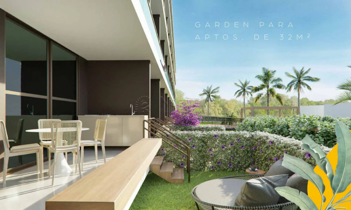 Flat com 1 Quarto à Venda, 42 m² em Cupe - Ipojuca