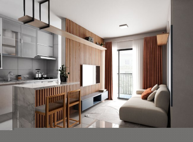 Imagem Apartamento com 2 Quartos à Venda, 50 m² em Santa Cândida - Curitiba