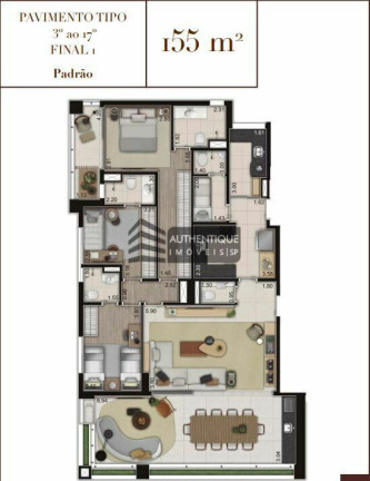 Imagem Apartamento com 3 Quartos à Venda, 177 m² em Mooca - São Paulo Imagem Apartamento com 3 Quartos à Venda, 177 m² em Mooca - São Paulo