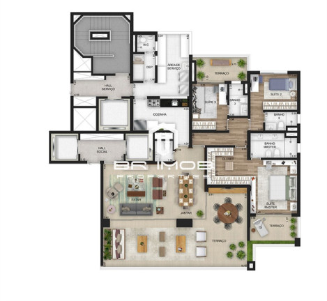 Imóvel com 3 Quartos à Venda, 208 m² em Jardim Paulista - São Paulo