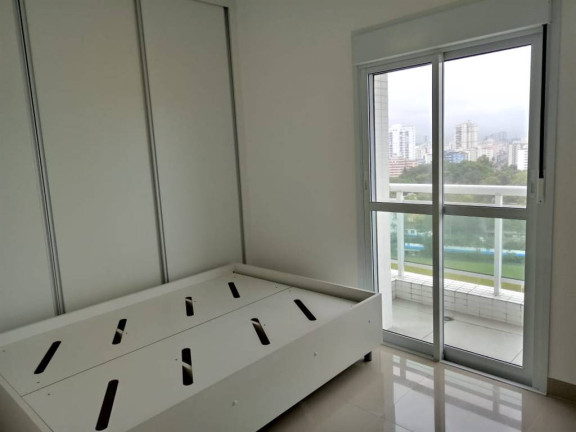 Imagem Apartamento com 3 Quartos para Alugar, 90 m² em José Menino - Santos