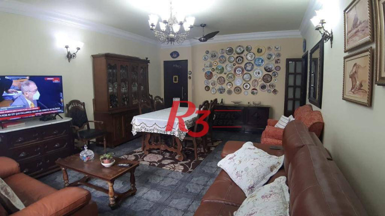 Apartamento com 3 Quartos à Venda, 121 m² em Ponta Da Praia - Santos