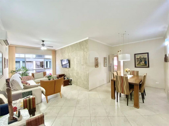 Apartamento com 3 Quartos à Venda, 126 m² em Embaré - Santos
