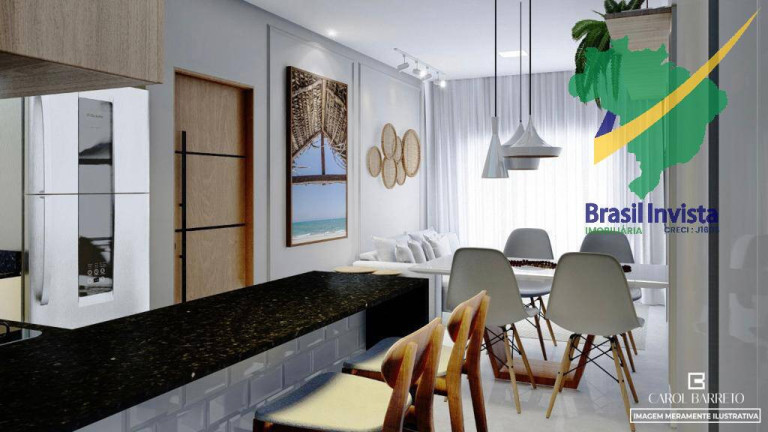 Apartamento com 2 Quartos à Venda, 76 m² em Taperapuãn - Porto Seguro