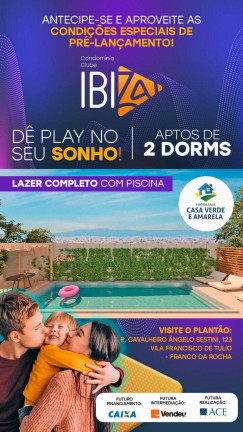 Apartamento com 2 Quartos à Venda,  em Franco Da Rocha
