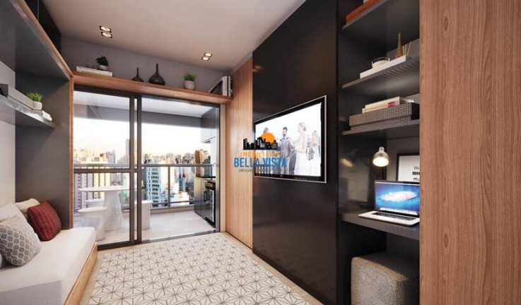 Imagem Apartamento com 1 Quarto à Venda,  em Pinheiros - São Paulo
