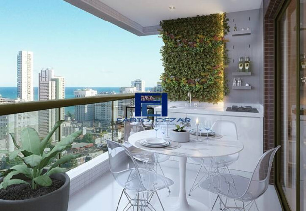 Imagem Apartamento com 3 Quartos à Venda, 124 m² em Boa Viagem - Recife