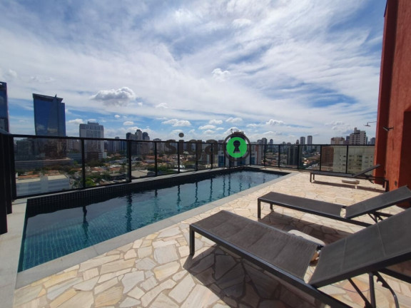 Imagem Apartamento com 1 Quarto para Alugar, 34 m² em Chácara Santo Antônio (zona Sul) - São Paulo Imagem Apartamento com 1 Quarto para Alugar, 34 m² em Chácara Santo Antônio (zona Sul) - São Paulo