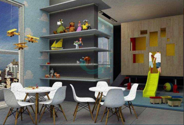 Apartamento com 1 Quarto à Venda, 38 m² em Boqueirão - Praia Grande