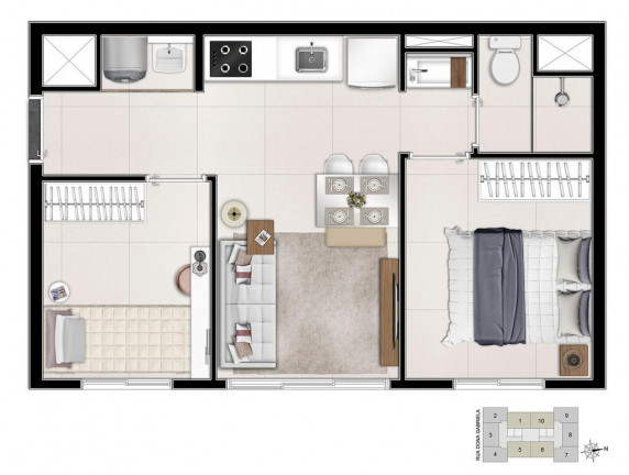 Imagem Apartamento com 2 Quartos à Venda, 56 m² em Parada Inglesa - São Paulo Imagem Apartamento com 2 Quartos à Venda, 56 m² em Parada Inglesa - São Paulo