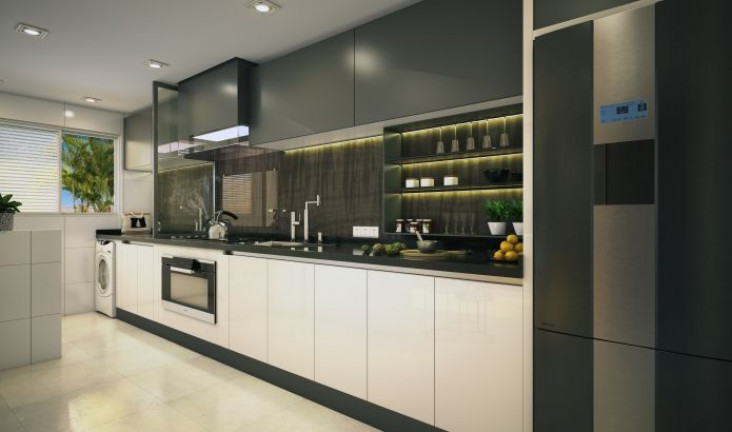 Apartamento com 2 Quartos à Venda, 71 m² em Vila Guilhermina - Praia Grande