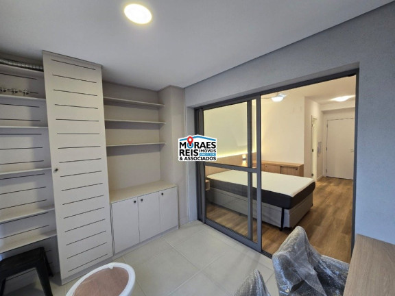 Imagem Apartamento com 1 Quarto para Alugar, 31 m² em Santo Amaro - São Paulo