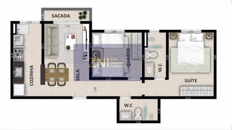 Imagem Apartamento com 2 Quartos à Venda, 59 m² em Vila Monte Alegre - Ribeirão Preto Imagem Apartamento com 2 Quartos à Venda, 59 m² em Vila Monte Alegre - Ribeirão Preto