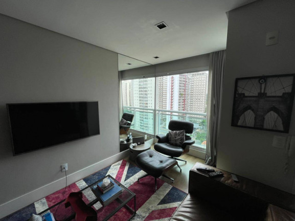 Imagem Apartamento com 1 Quarto à Venda, 45 m² em Santo Amaro - São Paulo Imagem Apartamento com 1 Quarto à Venda, 45 m² em Santo Amaro - São Paulo