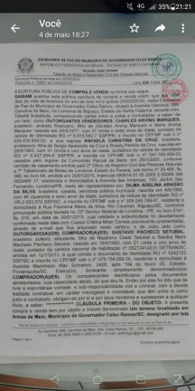 Imagem Terreno à Venda, em Areias Do Meio - Governador Celso Ramos Imagem Terreno à Venda, em Areias Do Meio - Governador Celso Ramos