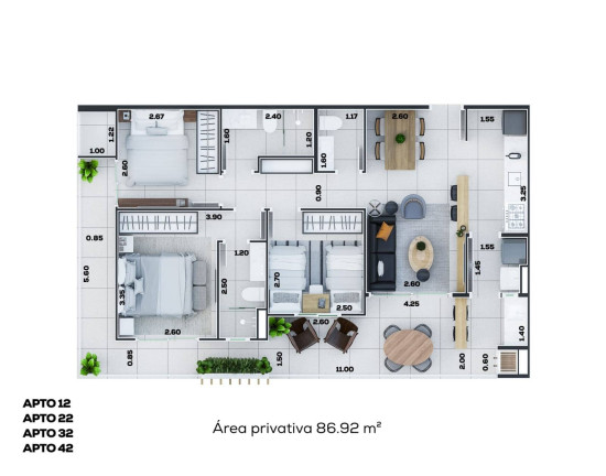 Imagem Apartamento com 3 Quartos à Venda, 85 m² em Itaguá - Ubatuba Imagem Apartamento com 3 Quartos à Venda, 85 m² em Itaguá - Ubatuba