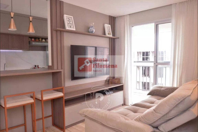 Apartamento com 2 Quartos para Alugar, 54 m² em Vila Eldízia - Santo André