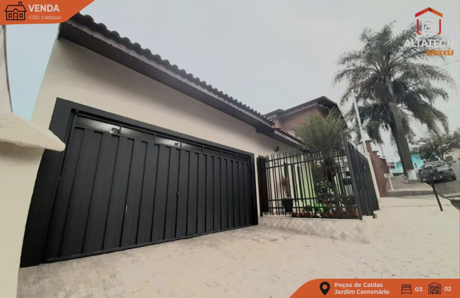 Imagem Casa com 3 Quartos à Venda, 210 m² em Jardim Centenário - Poços De Caldas