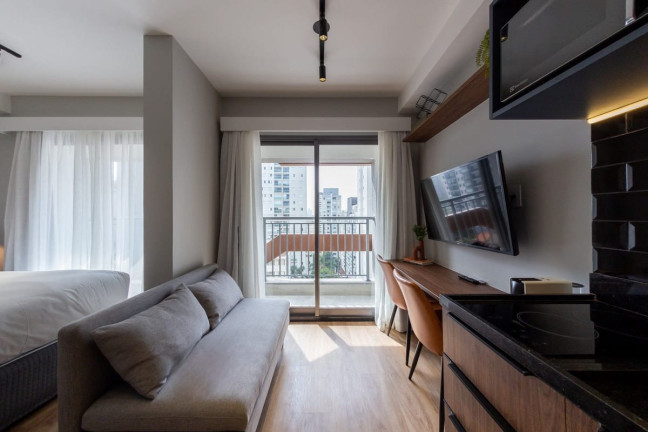 Apartamento com 1 Quarto para Alugar, 28 m² em Vila Mariana - São Paulo