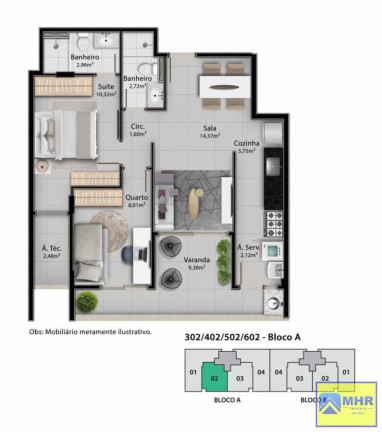 Imagem Apartamento com 2 Quartos à Venda, 67 m² em Jardim Camburi - Vitória Imagem Apartamento com 2 Quartos à Venda, 67 m² em Jardim Camburi - Vitória