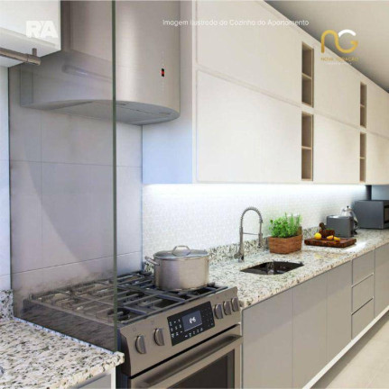 Apartamento com 2 Quartos à Venda, 81 m² em Aviação - Praia Grande