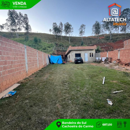 Imóvel com 2 Quartos à Venda, 687 m² em Cachoeira Do Carmo - Bandeira Do Sul
